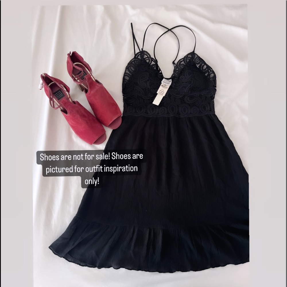 ❣️ PINK Victoria’s Secret - Black Dress ❣️ - Picture 4 of 7